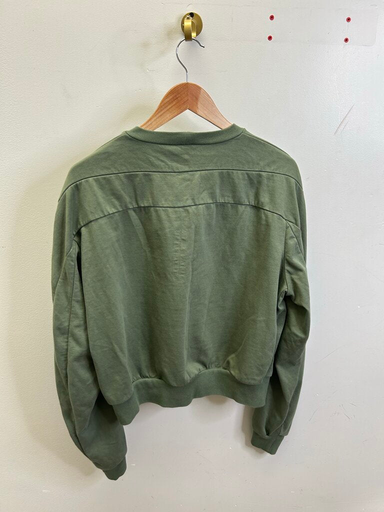 Preowned Rick Owens Olive Crewneck size s