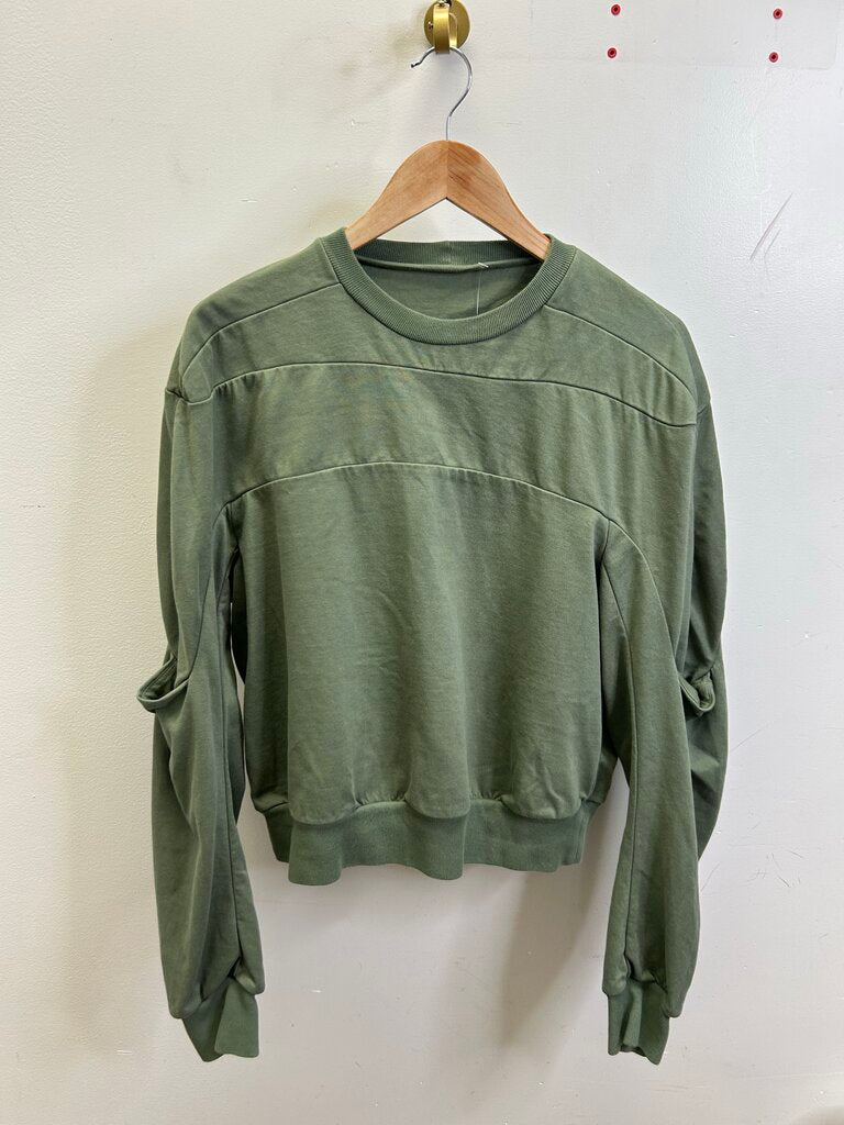 Preowned Rick Owens Olive Crewneck size s