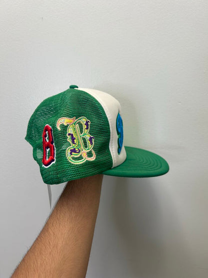 Preowned Better With Age White Green Hat