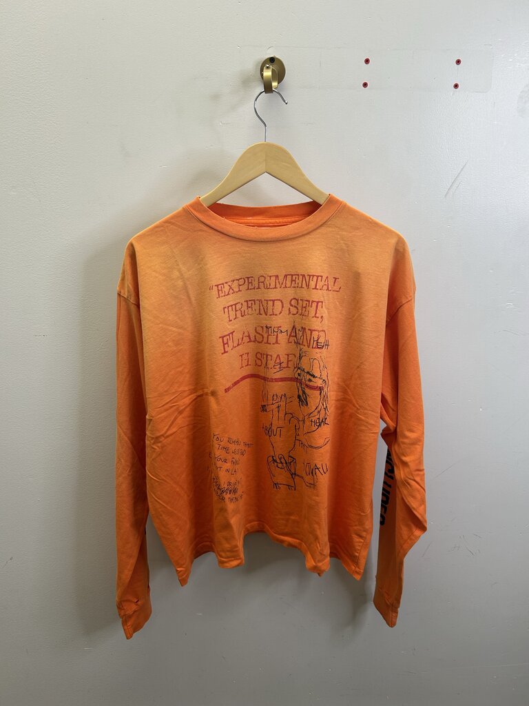 New HMDD Gratuity Orange Long Sleeve Size Large