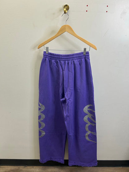 New HMDD Purple Galaxy Radar Sweatpants Size Large