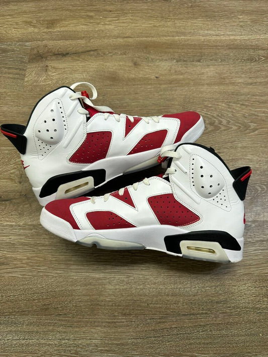 Preowned Jordan 6 Carmine size 12(no box)