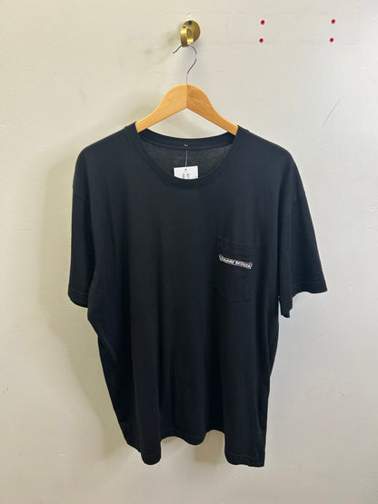 New Chrome Heart Scroll USA Black Tee size 2XL