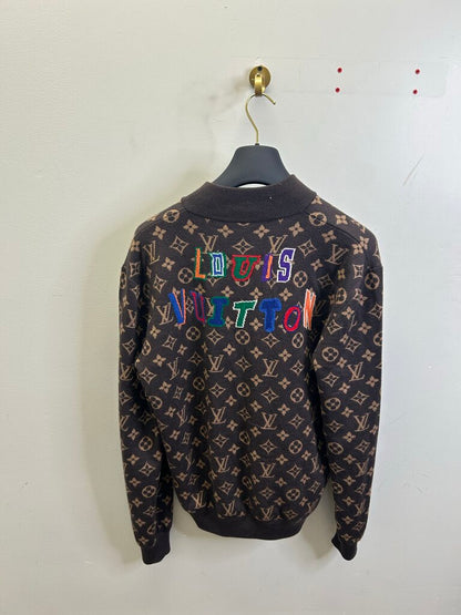 Preowned Louis Vuitton Brown Monogram Zipper sz.L