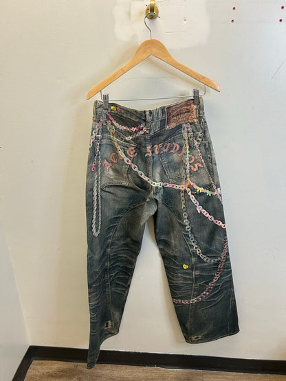 Preowned Acne Studio Keychain Denim sz.46