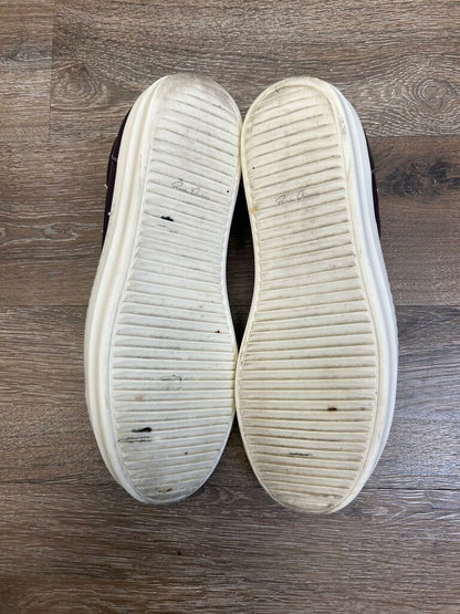 Preowned Rick Owen Van Purple Leather sz.45