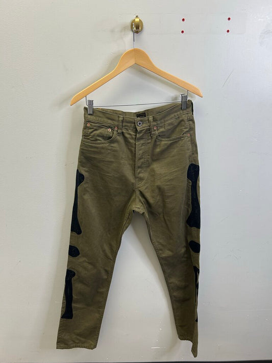 Preowned Kapital Bone Olive pants Sz 30