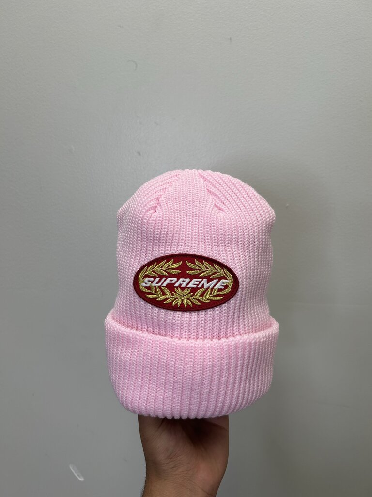 New Supreme Terminal Pink Beanie