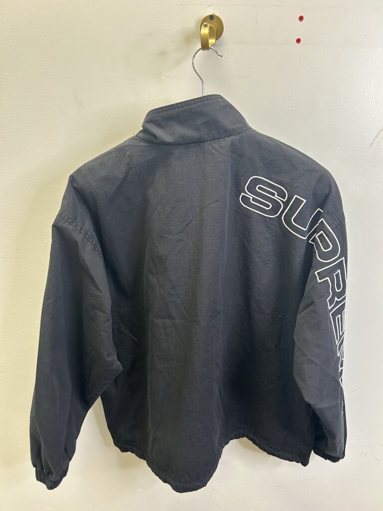 New Supreme Black Track Jacket Size Small