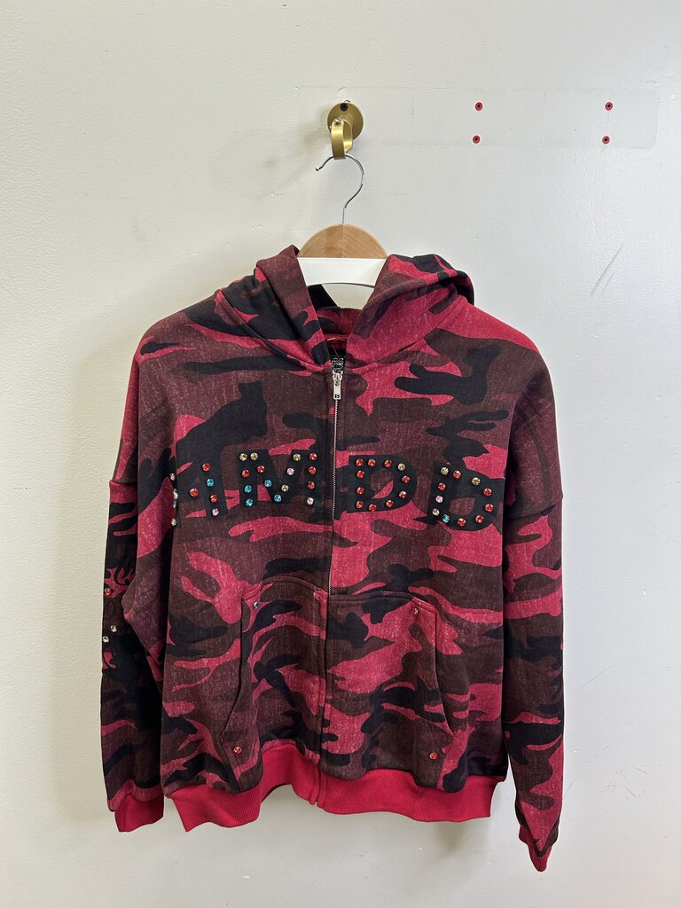 New HMDD Red Camo Zip Size Medium