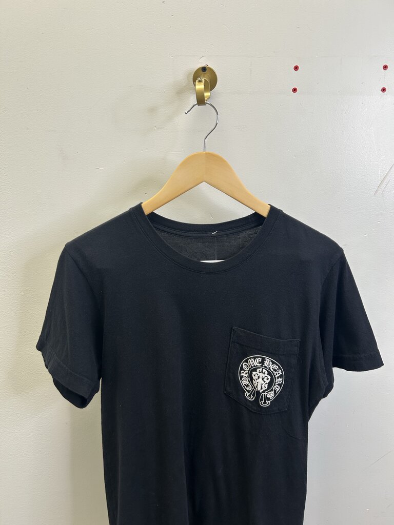 Preowned Chrome Hearts Flag USA Black Tee sz.S