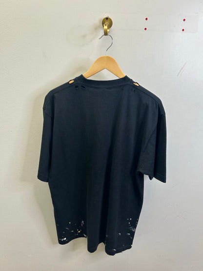 New Balenciaga 90% Multicolor Black Tee sz.XS ( M-L)