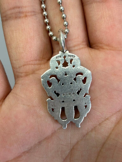 Preowned Chrome Hearts Vine Dagger Pendant