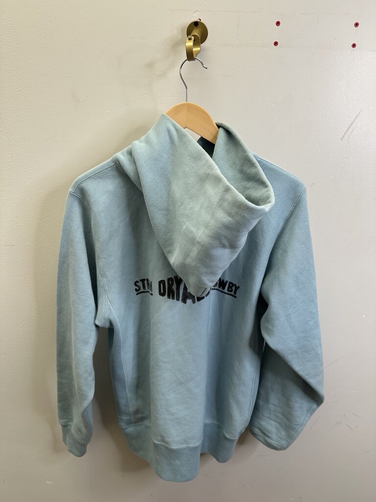 Preowned Human Made Blue Logo Hoodie Sz.small