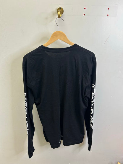 Preowned Chrome Heart Black ArmLogo L/S size XL
