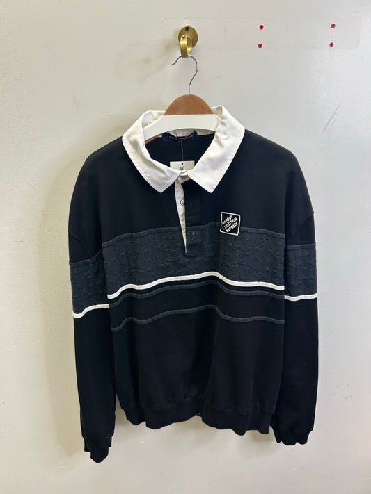 Preowned Louis Vuitton Black Grey 3 Button L/S size XL