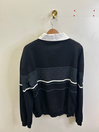 Preowned Louis Vuitton Black Grey 3 Button L/S size XL