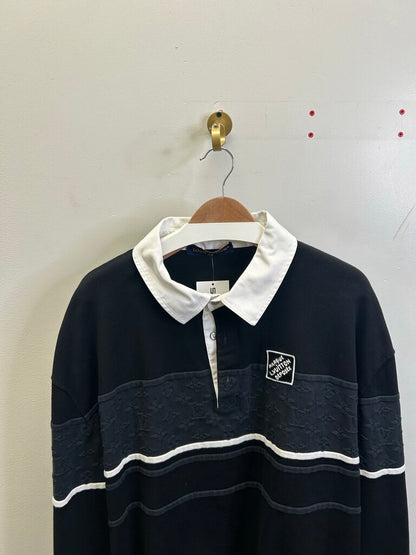 Preowned Louis Vuitton Black Grey 3 Button L/S size XL