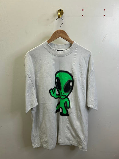 New Balenciaga Alien White Tee 2XL