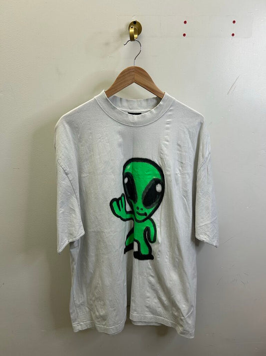 New Balenciaga Alien White Tee 2XL