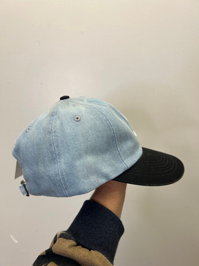 New Supreme S Logo Denim Black Hat