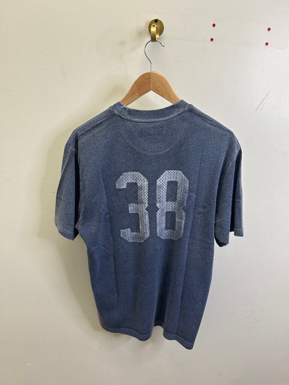 New Supreme Overprint Navy Tee sz.S