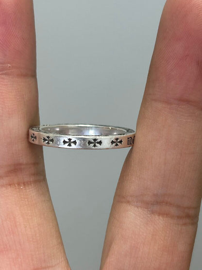 Preowned Chrome Heart Vegas FU Space Ring size 9