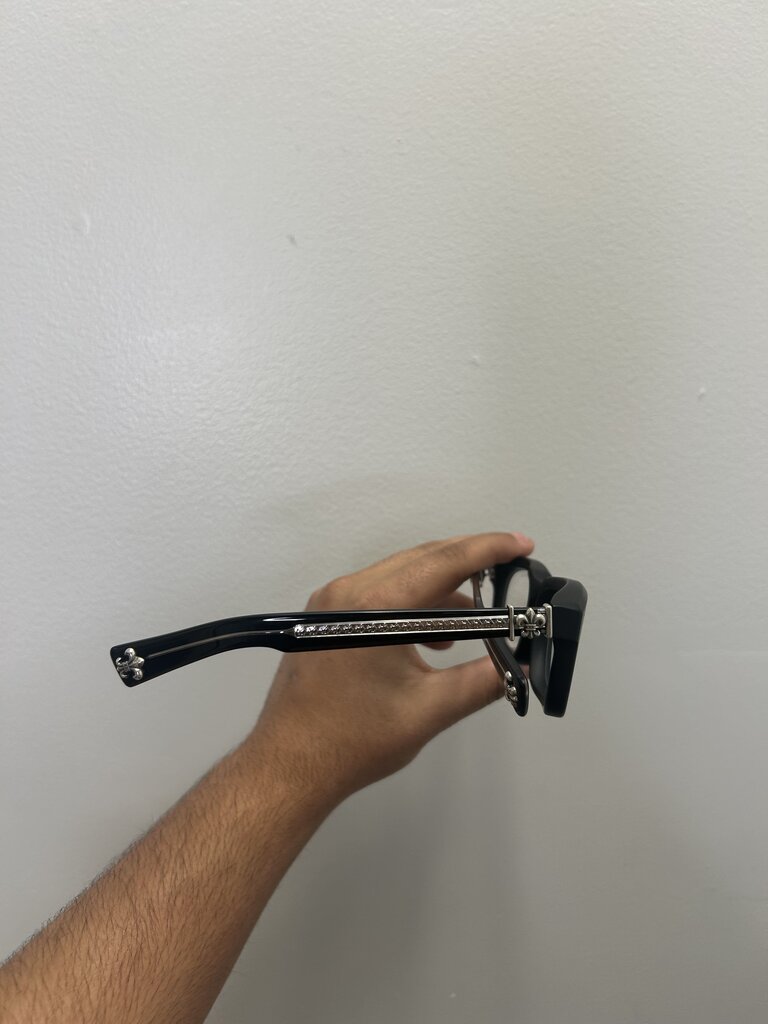 New Chrome Heart See You In Tea Black Silver Frame