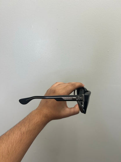 New Chrome Heart Matt Black Silver Box Officer Frames