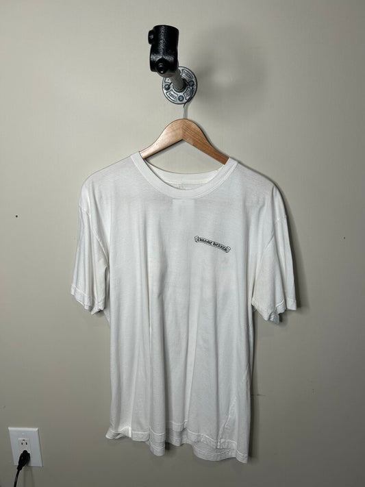 Preowned Chrome Heart Vegas White Tee size 2XL