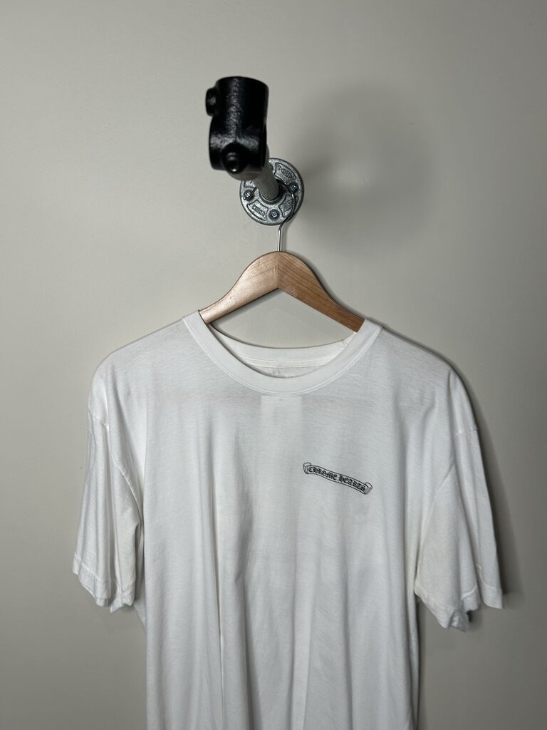 Preowned Chrome Heart Vegas White Tee size 2XL