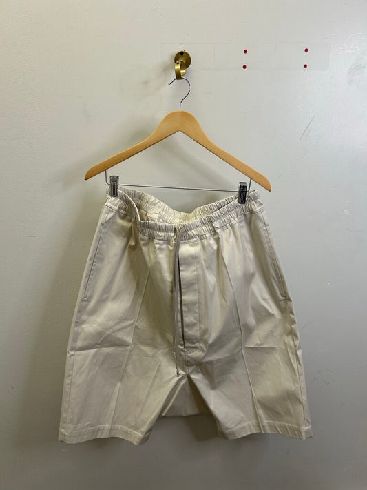 New Rick Owens Cream Shorts Size 41