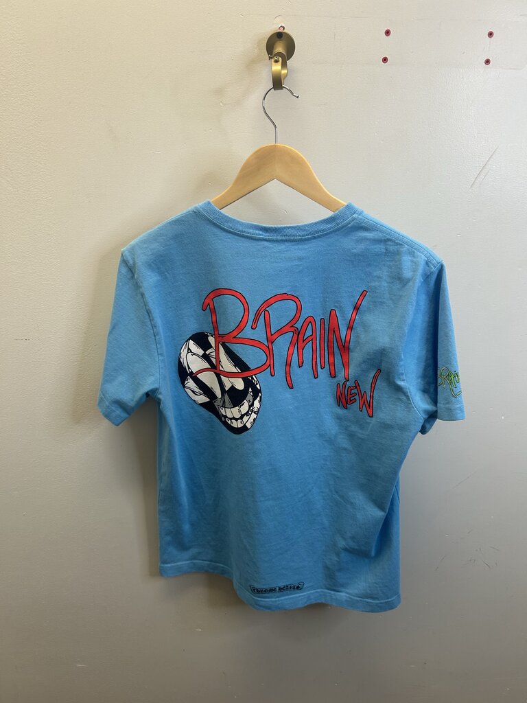 Preowned Chrome Hearts Matty Boy Brand New Blue Tee sz.M