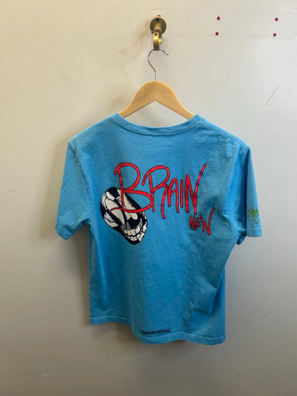 Preowned Chrome Hearts Matty Boy Brand New Blue Tee sz.M