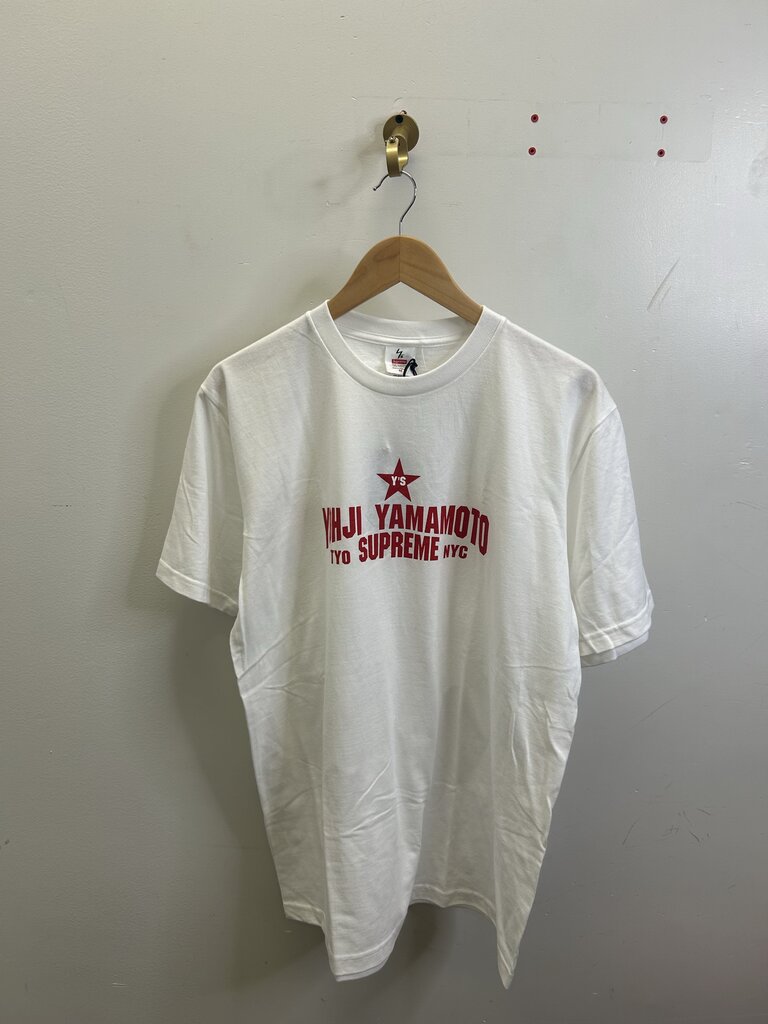 New Supreme Yohji Red Star White Tee sz.M