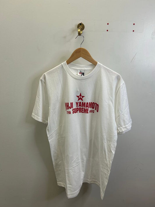 New Supreme Yohji Red Star White Tee sz.M