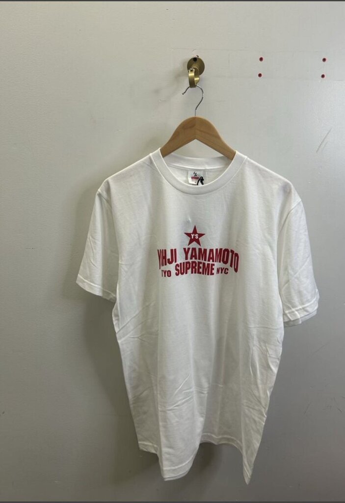 New Supreme Yohji Red Star White Tee sz.S
