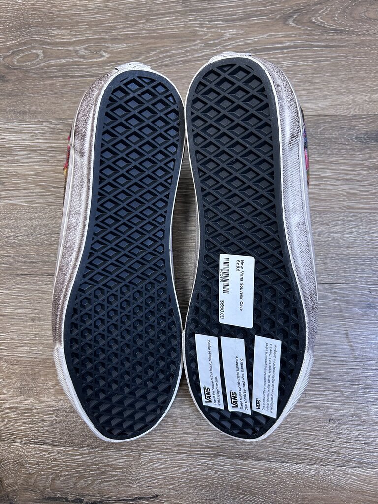 New Vans Souvenir Olive Sz.8.5