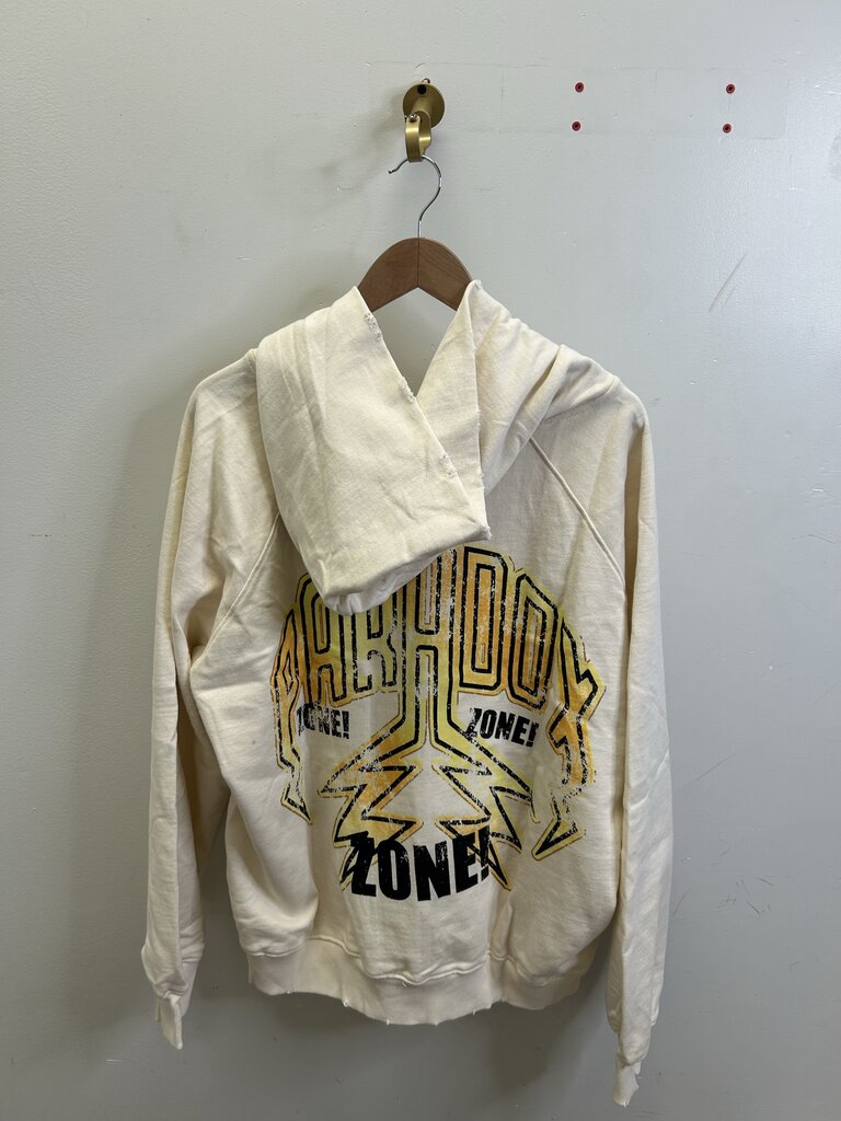 New Paradox Cream Zone Zip Size Medium