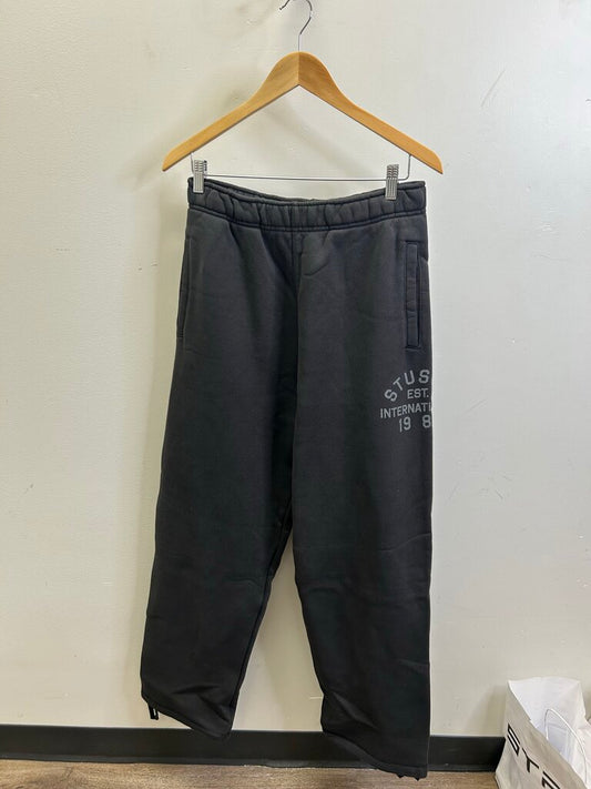 New Stussy Established Black Sweats sz.M
