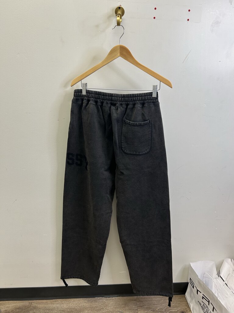 New Stussy Faded Collegiate Black Sweats sz.M