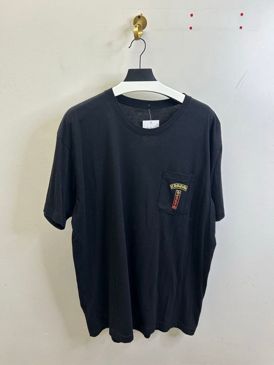 Preowned Chrome Heart Sun Gradient Black Tee size 2XL