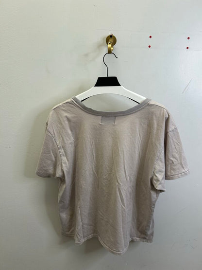 Preowned ERD Enfants Riches Deprimes Grey Teeth Ringer Tee size M