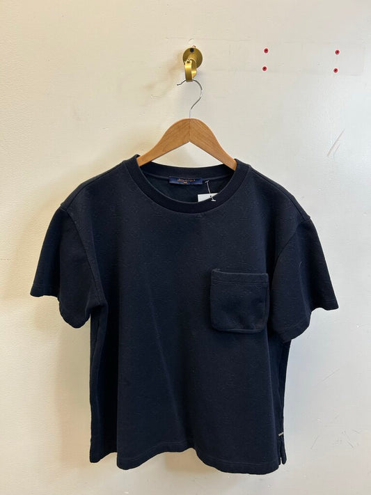 Preowned Louis Vuitton Monogram Pocket Tee Size Medium