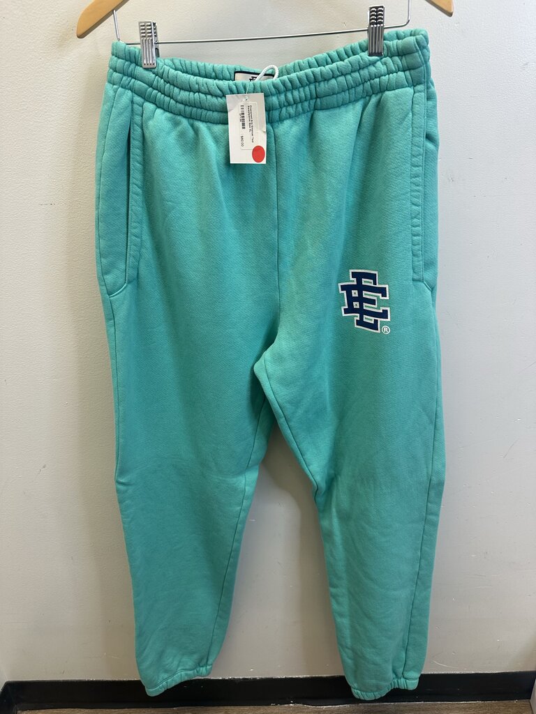 Preowned Eric Emanuel Teal Sweatpants Size XL