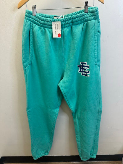 Preowned Eric Emanuel Teal Sweatpants Size XL
