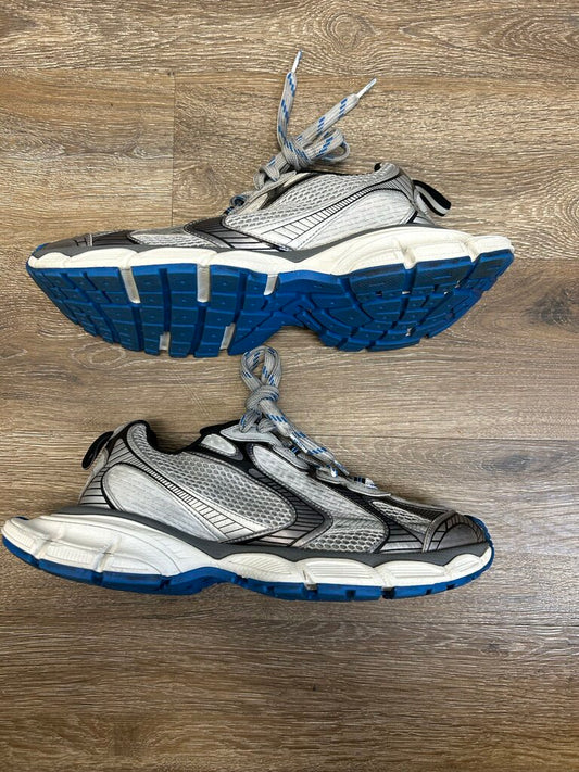 Preowned Balenciaga 3XL Grey Blue Size 44