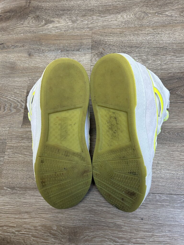 Preowned Lanvin Curb Sneaker Neon White sz.46