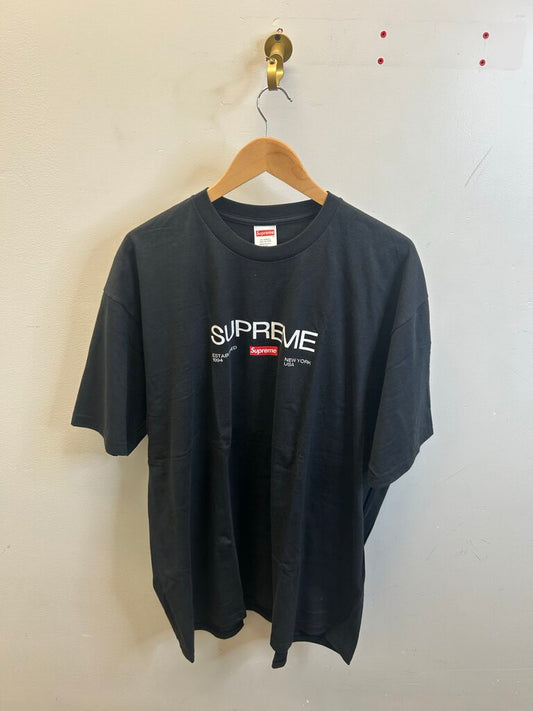 New Supreme Tee Black NYC Sz.XXL