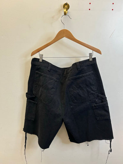 New Paly Black carpenter Shorts Sz.2XL